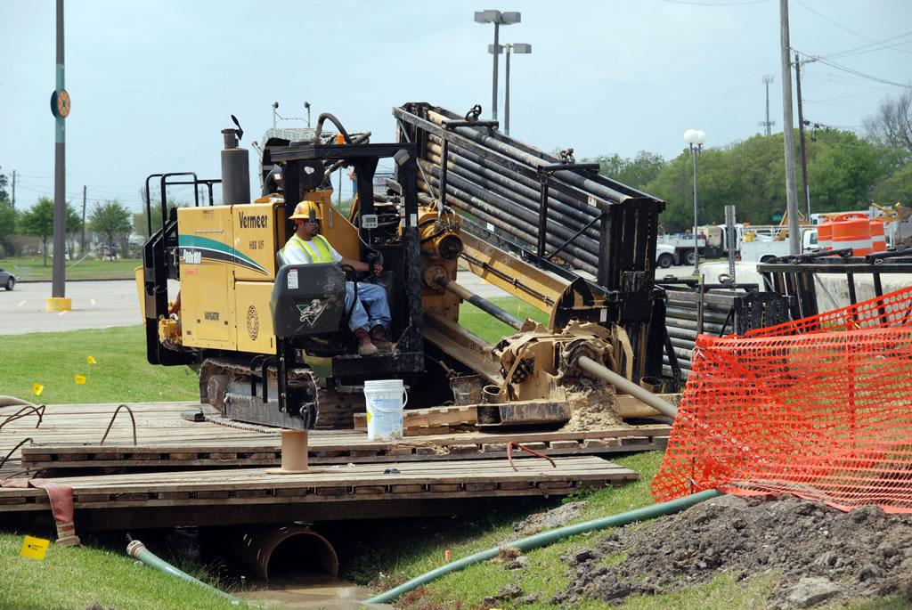 Auger Boring head HASS bores tunnels under railroads horizontal  and directional drilling 