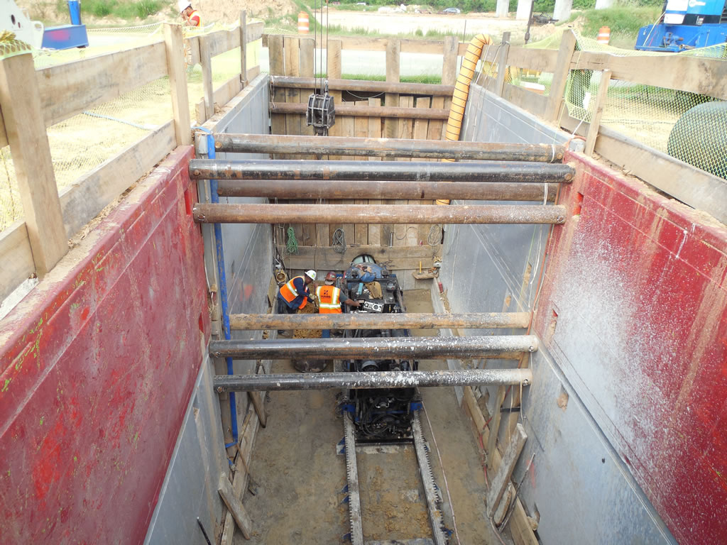 HASS bores tunnels directional drilling in San Antonio Texas