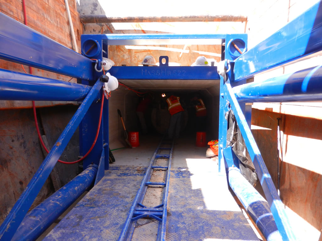Reinforced Concrete Box RCB Tunnel HASS horizontal drilling San Antonio